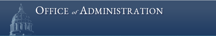 State of Missouri Office of Administration Header